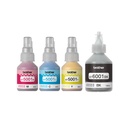 Pack recarga tinta colores brother BT5001 + Bt6001x3