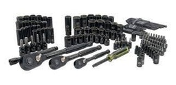 [STMT75071-LA] Set mecanico chromado 150 piezas 1/4, 1/2, 3/8 