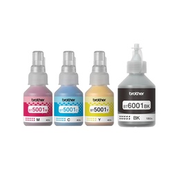 [BT5000x4] Pack recarga tinta colores brother BT5001 + Bt6001x3