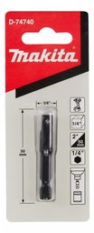 [D-74740] Adaptador de dados 1/4 makita D-74740