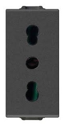 [09203.CM] Enchufe eléctrico 10A Neveup Carbon Matte (copiar)