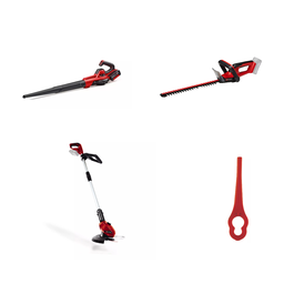 [3433560-1] Kit de jardin Einhell cortaseto+ soplador + Orilladora y accesorio